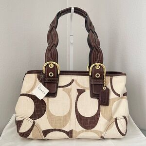 NWT Vintage Coach Satchel Shoulder Bag